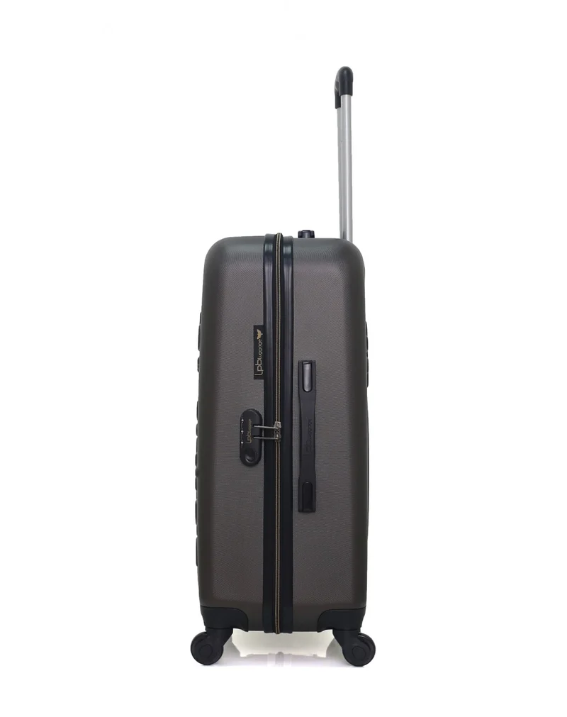 Lot de 2 Valise Taille Moyenne et Valise Cabine Rigide ELEONOR