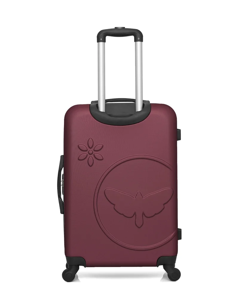 Lot de 2 Valise Taille Moyenne et Valise Cabine Rigide ELEONOR