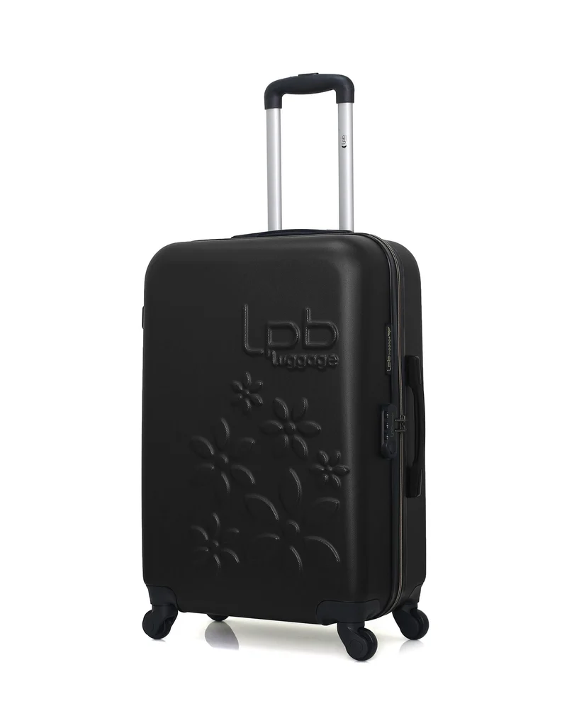 Lot de 2 Valise Taille Moyenne et Valise Cabine Rigide ELEONOR