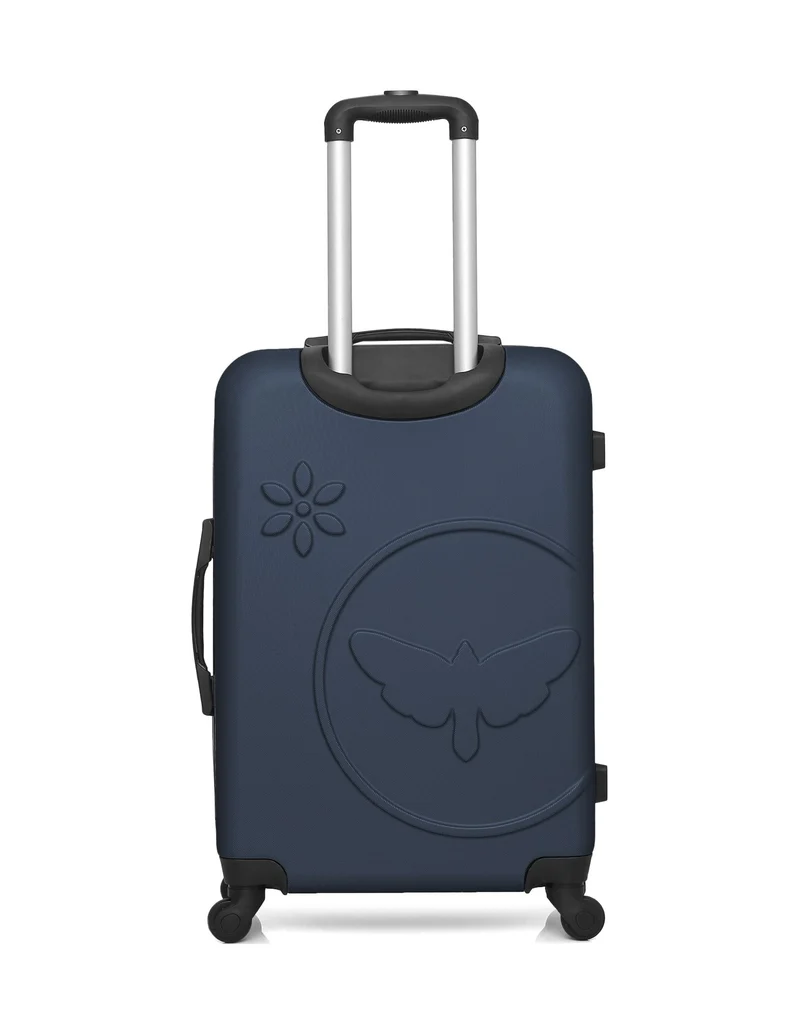 Lot de 2 Valise Taille Moyenne et Valise Cabine Rigide ELEONOR