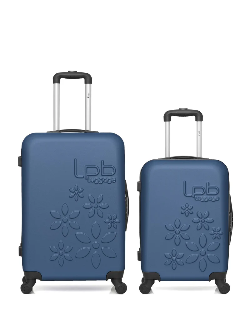 Lot de 2 Valise Taille Moyenne et Valise Cabine Rigide ELEONOR
