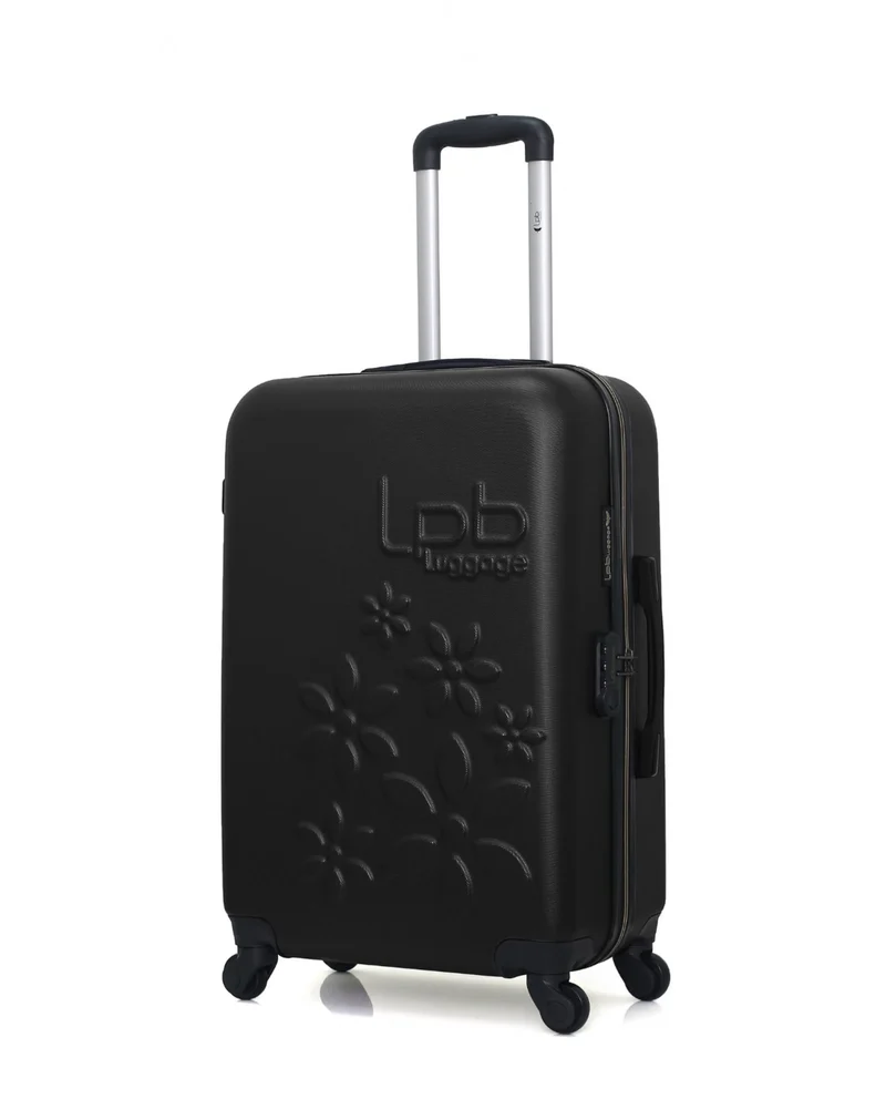 Lot de 2 Valise Taille Moyenne et Vanity Rigide ELEONOR