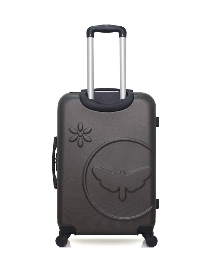 Lot de 2 Valise Taille Moyenne et Vanity Rigide ELEONOR