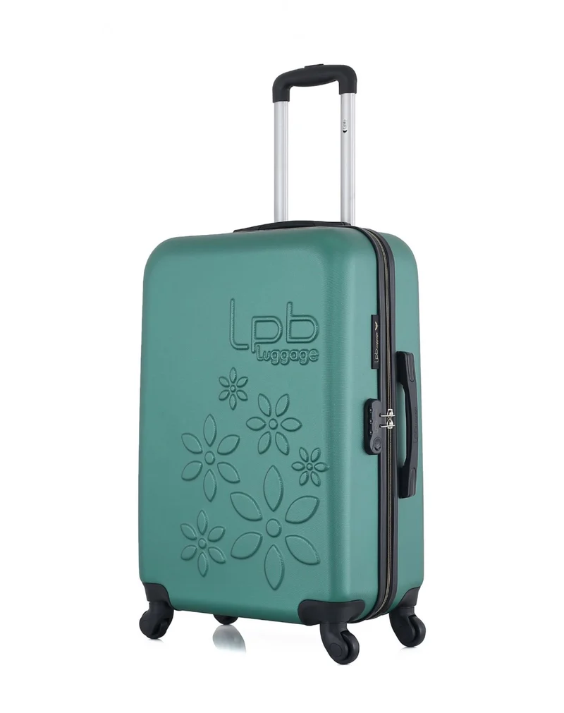 Lot de 2 Valise Taille Moyenne et Vanity Rigide ELEONOR