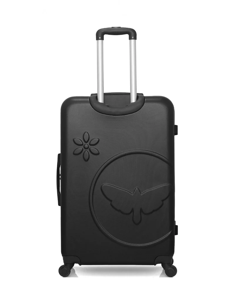 Lot de 3 Valise Grand Format, Taille Moyenne et Vanity Rigide ELEONOR