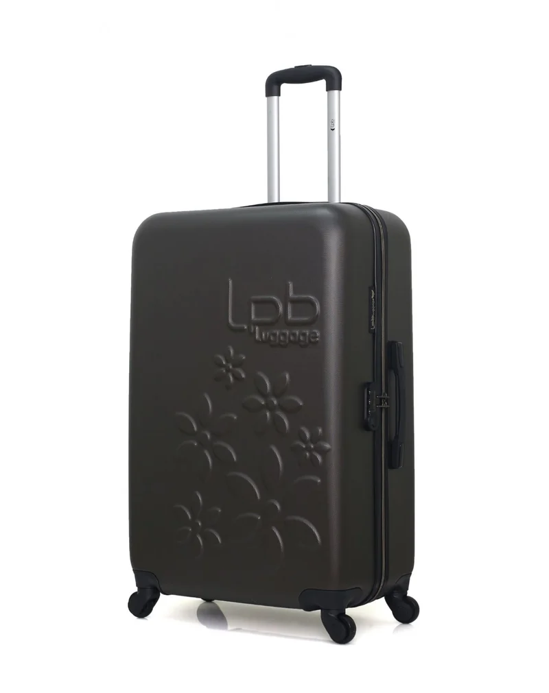 Lot de 3 Valise Grand Format, Taille Moyenne et Vanity Rigide ELEONOR