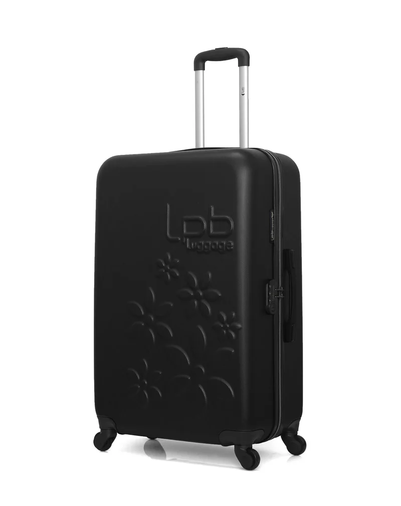 Lot de 2 Valise Grand Format et Valise Taille Moyenne Rigide ELEONOR