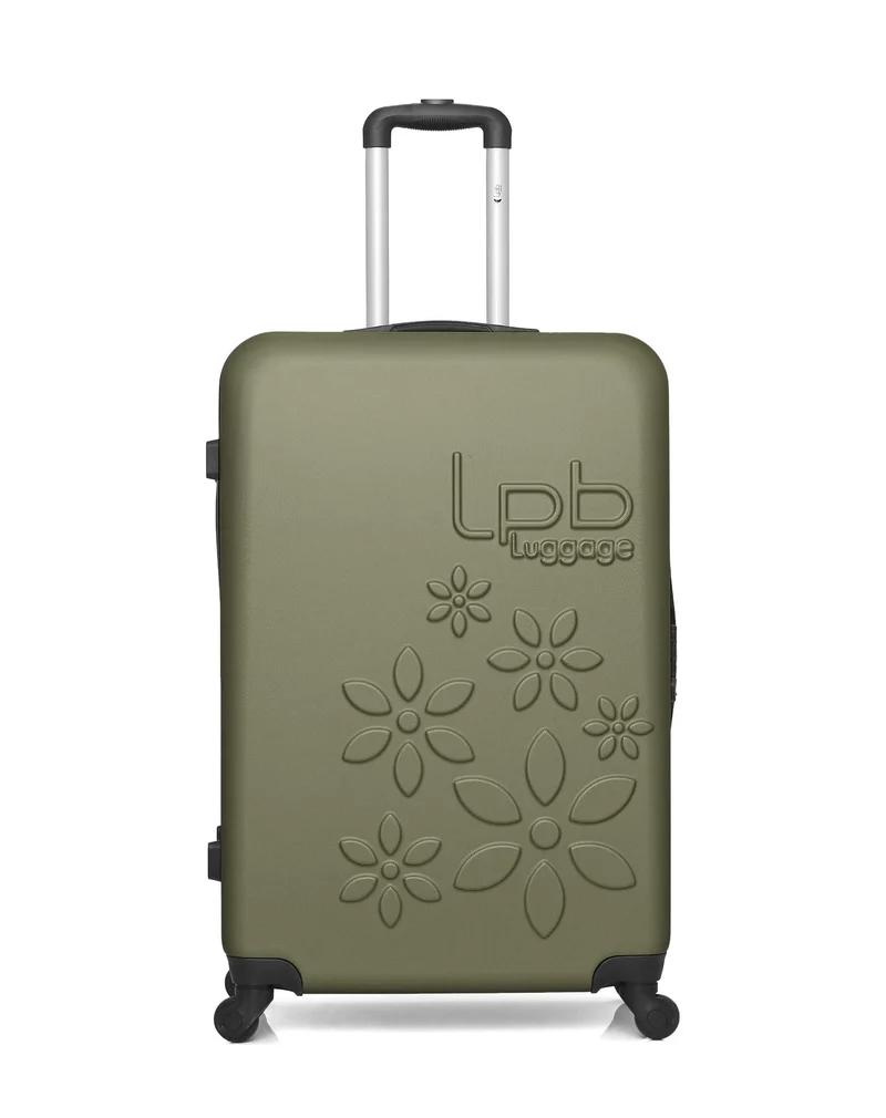 Lot de 2 Valise Grand Format et Valise Taille Moyenne Rigide ELEONOR