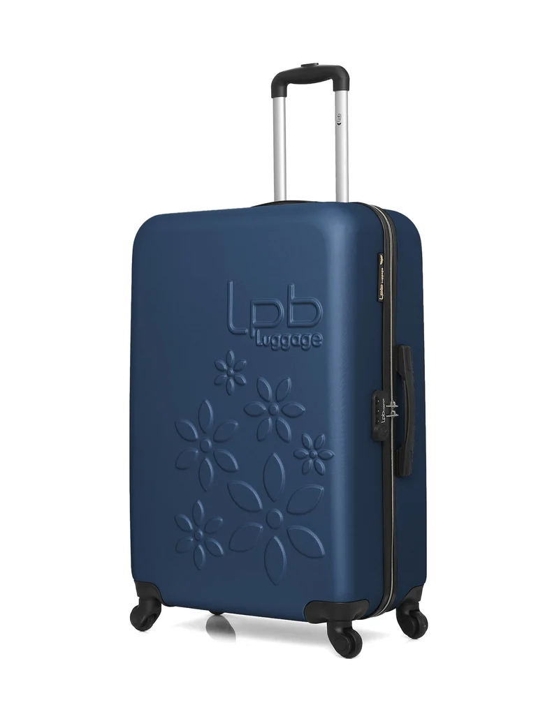 Lot de 2 Valise Grand Format et Valise Taille Moyenne Rigide ELEONOR