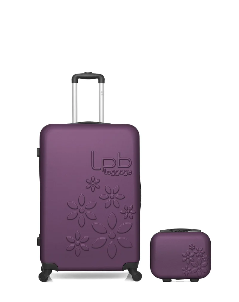 Lot de 2 Valise Grand Format et Vanity ELEONOR