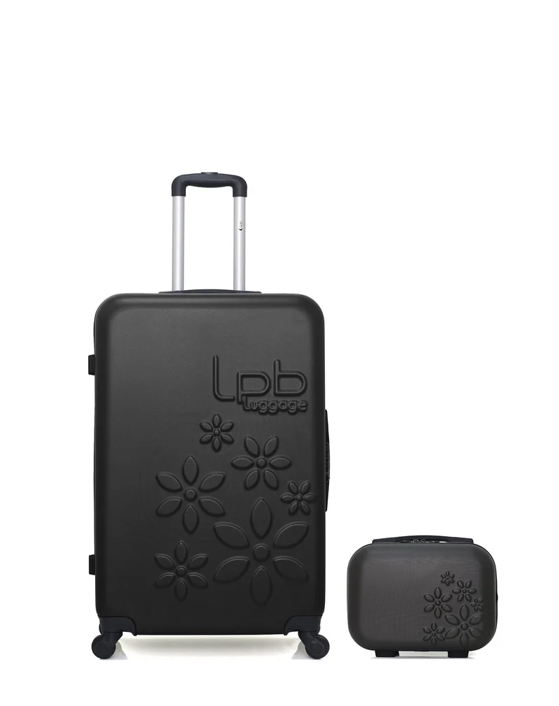 Lot de 2 Valise Grand Format et Vanity ELEONOR