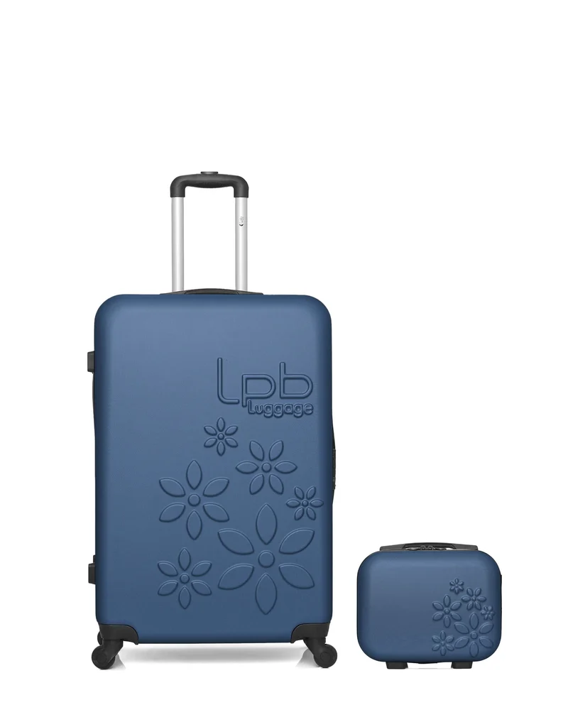 Lot de 2 Valise Grand Format et Vanity ELEONOR