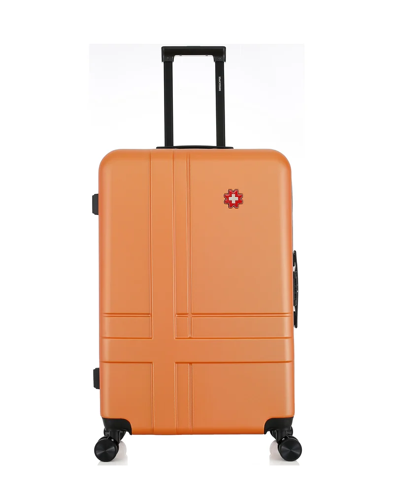 Lot de 2 Valises Rigides Grand Format et Taille Moyenne USTER
