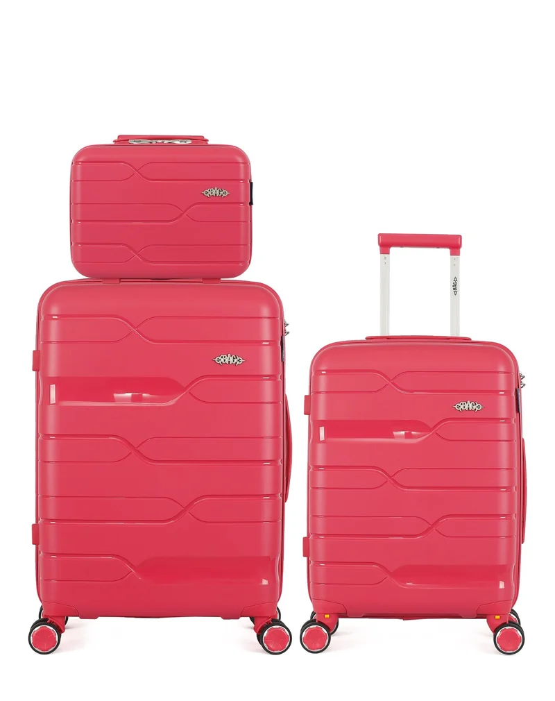 Lot de 3 Valise Weekend , Valise Cabine et Vanity PEGASE