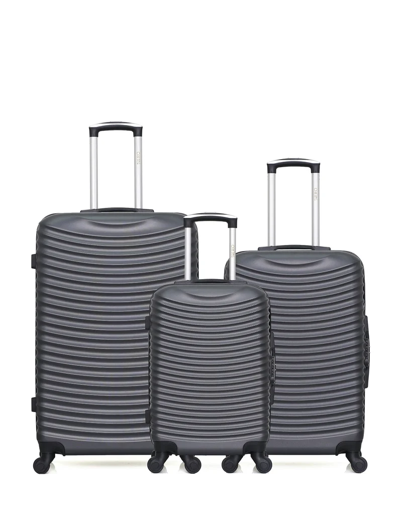 Lot de 3 Valises Rigides Grand Format, Taille Moyenne et Cabine ETNA