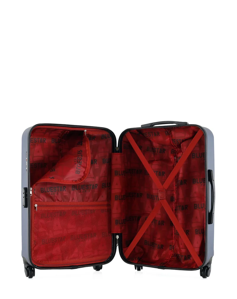 Lot de 2 Valises Rigides Taille Moyenne et Cabine HAGEN