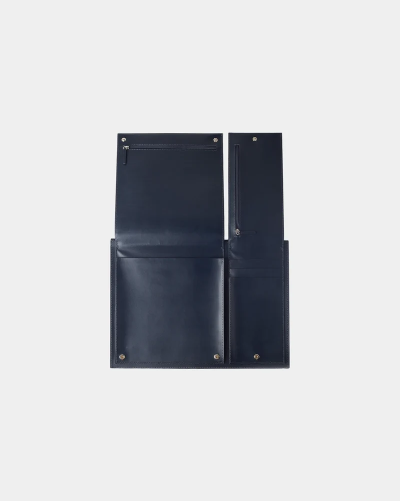 Étui ordinateur cuir recyclé Lexon Flat 15" à personnaliser