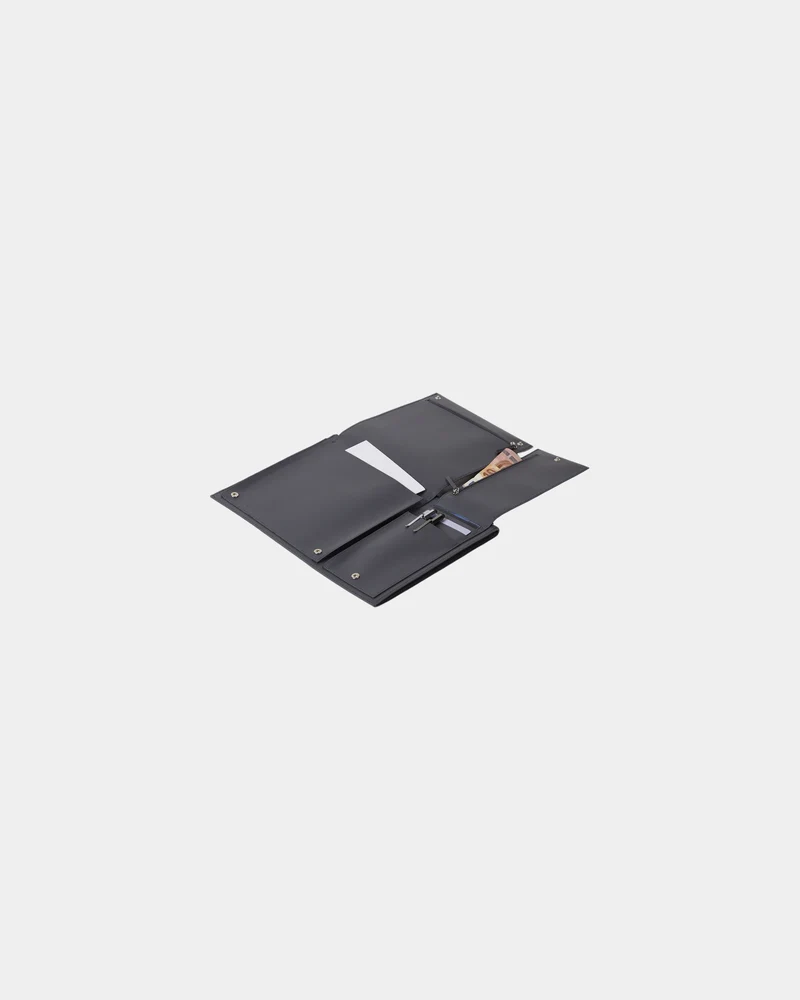 Étui ordinateur cuir recyclé Lexon Flat 15" à personnaliser