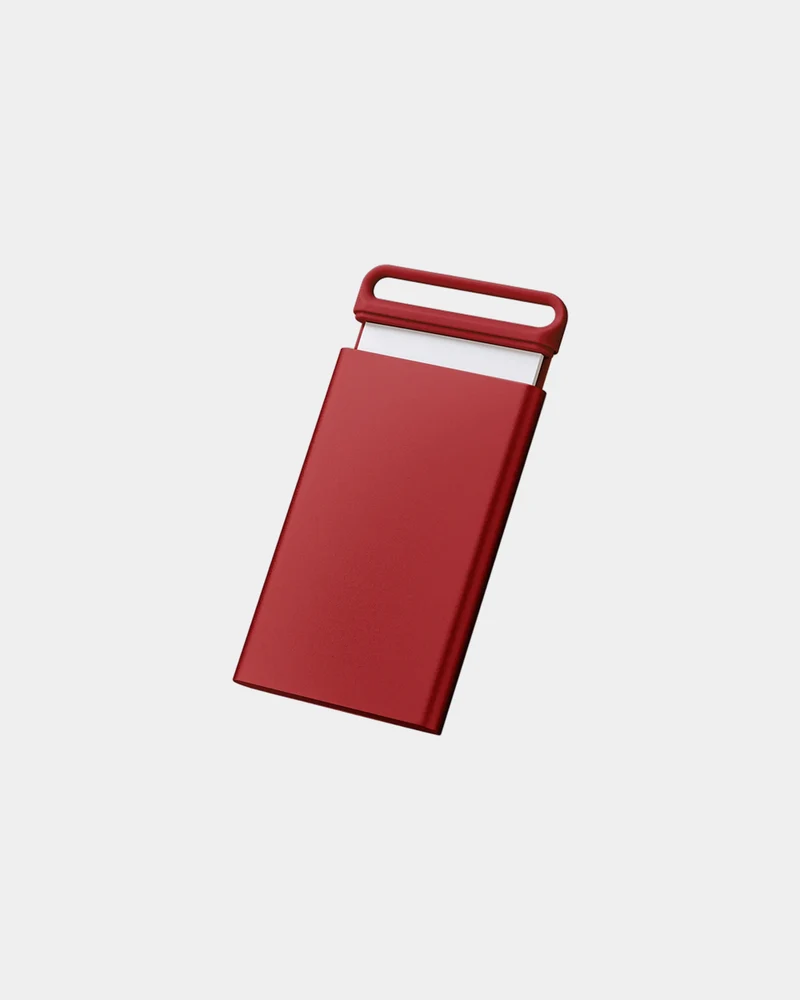 Étui aluminium Lexon Nomaday Card à personnaliser