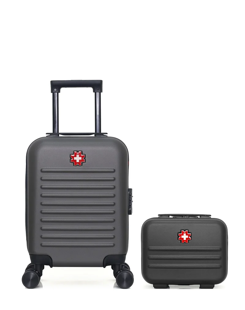 Lot de 2 Valises Rigides Cabine XXS et Vanity WIL