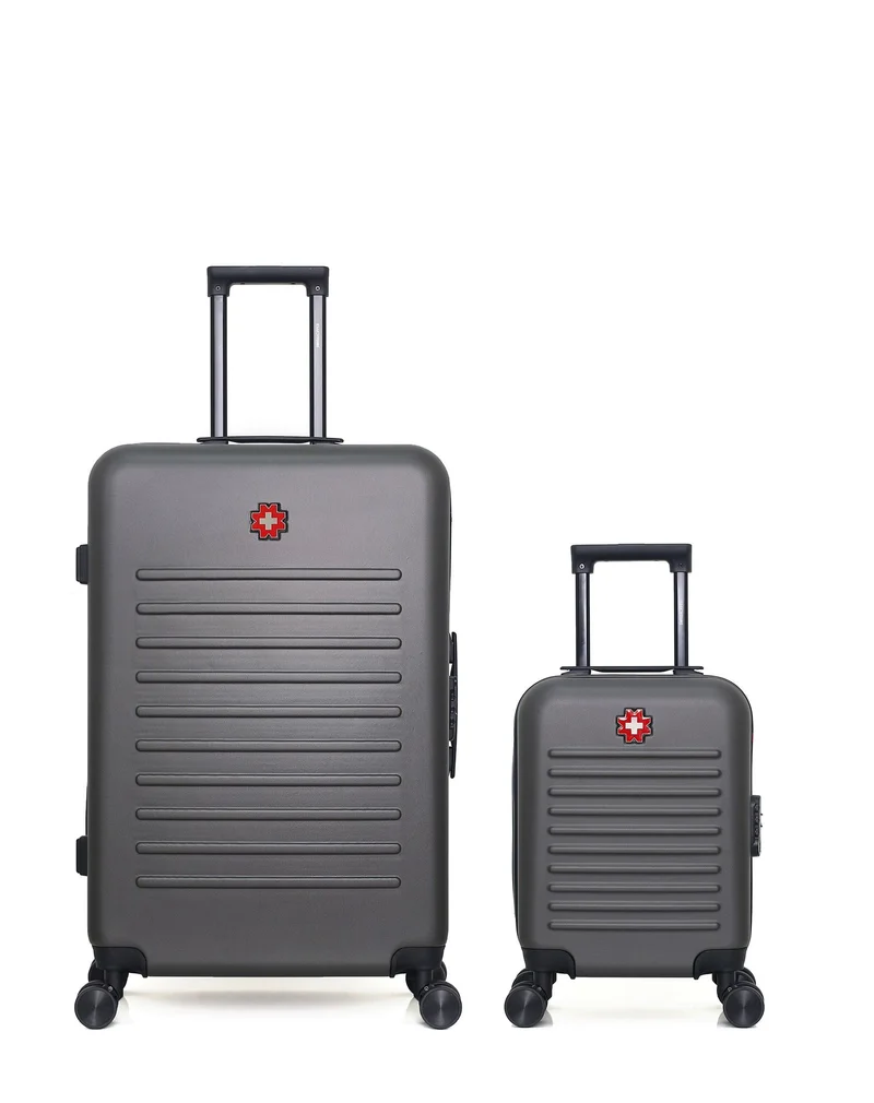 Lot de 2 Valises Rigides Grand Format et Cabine XXS WIL