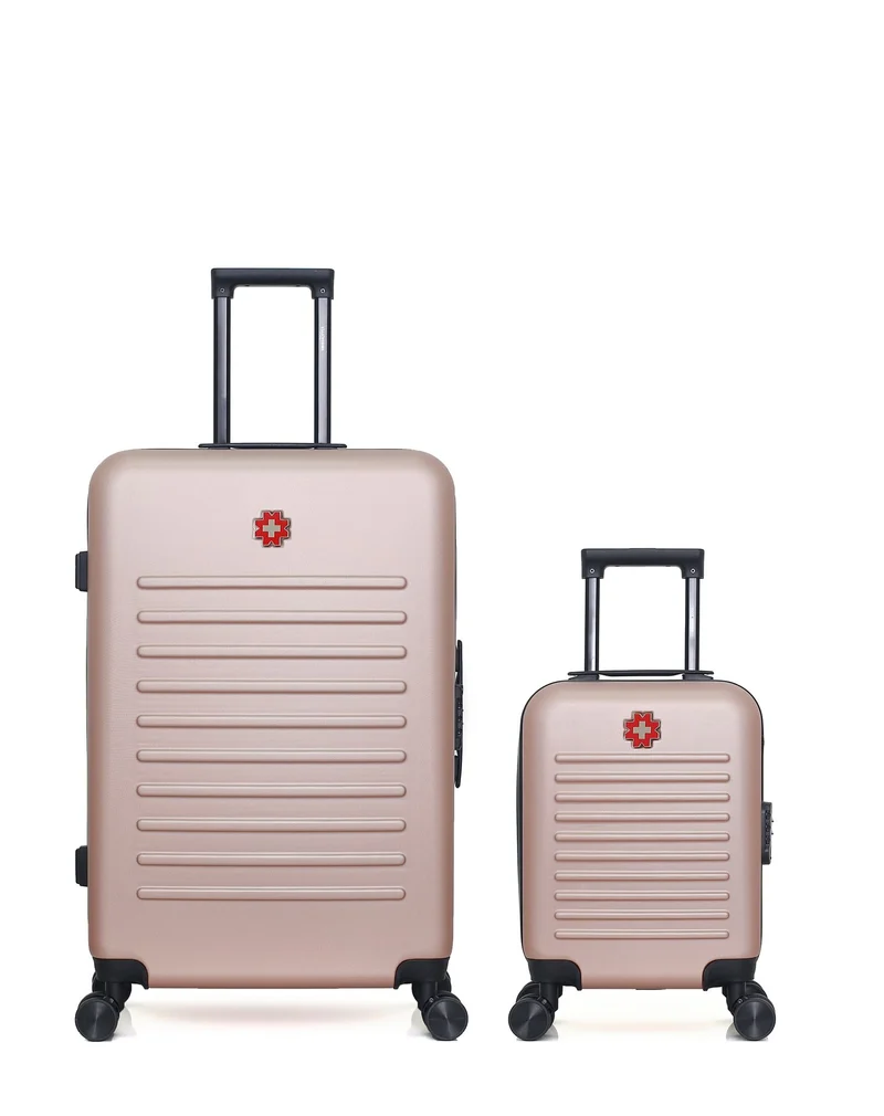 Lot de 2 Valises Rigides Grand Format et Cabine XXS WIL
