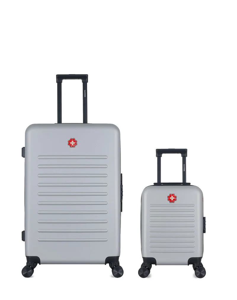 Lot de 2 Valises Rigides Grand Format et Cabine XXS WIL