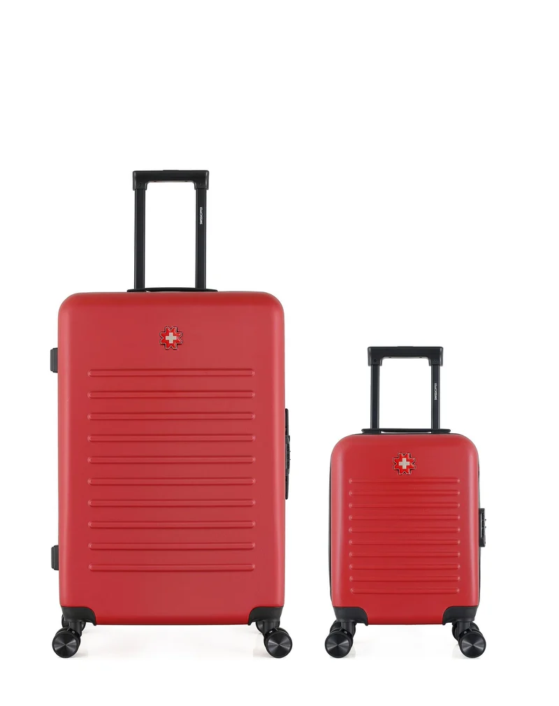 Lot de 2 Valises Rigides Grand Format et Cabine XXS WIL