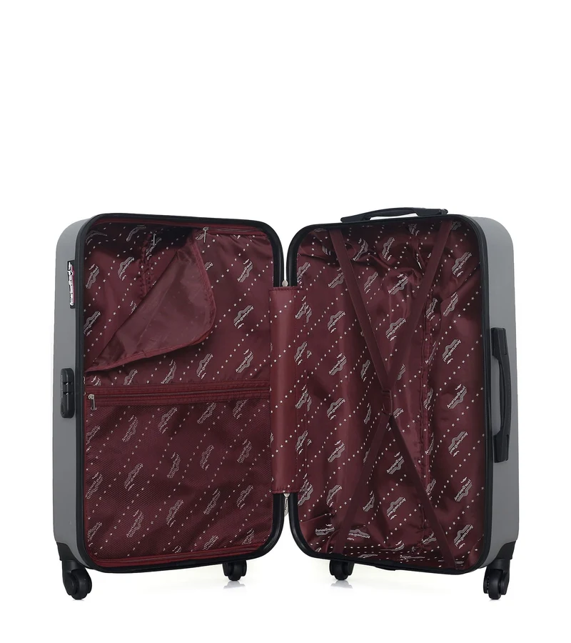 Lot de 3 - Valise grand format, valise weekend et vanity CHELSEA
