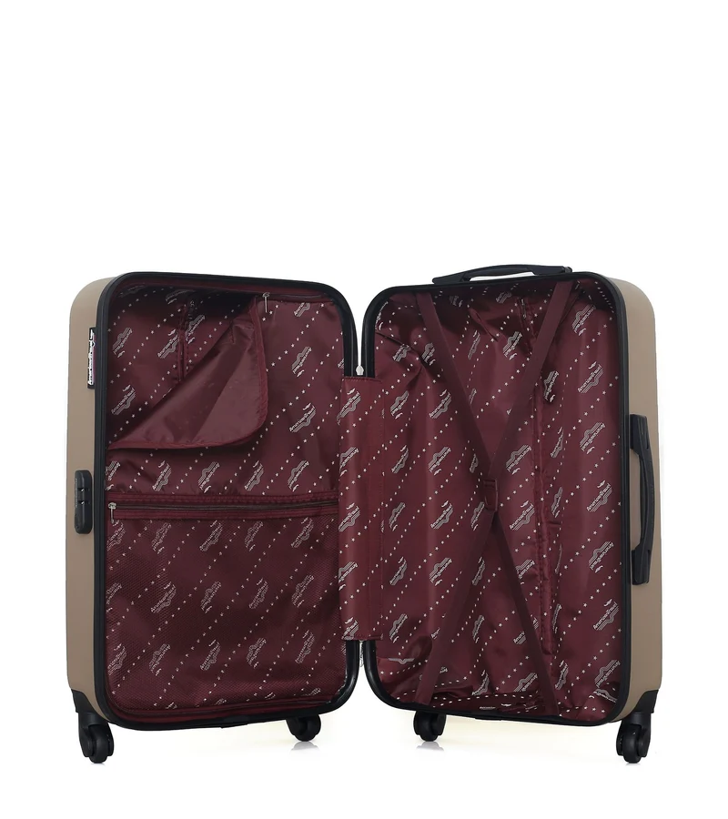 Lot de 3 - Valise grand format, valise weekend et vanity CHELSEA