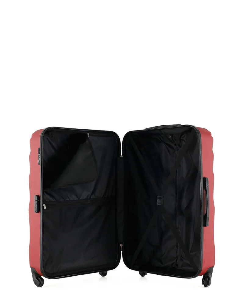 Lot de 2 Valises Rigides Grand Format et Cabine DANUBE