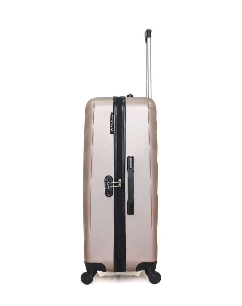 Lot de 2 Valises Rigides Grand Format et Cabine DANUBE