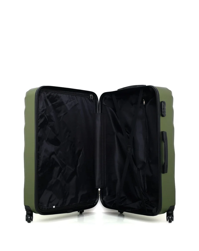 Lot de 2 Valises Rigides Grand Format et Cabine XXS DANUBE