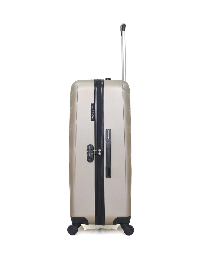 Lot de 2 Valises Rigides Grand Format et Cabine XXS DANUBE