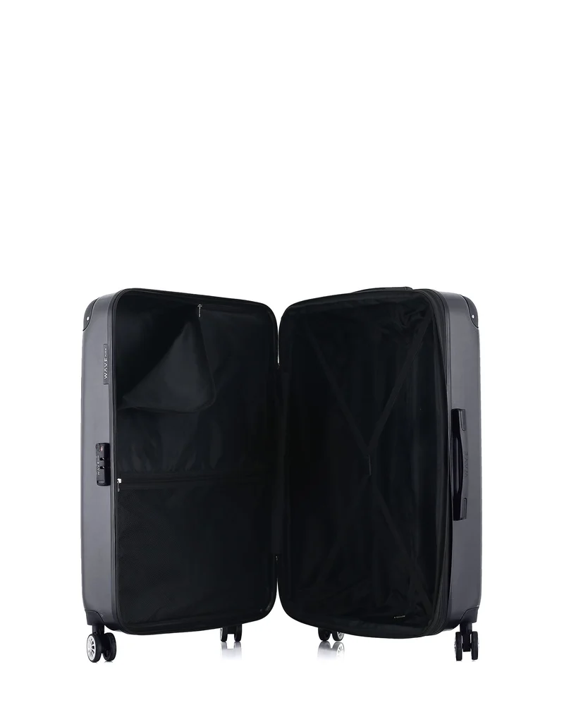Lot de 2 Valises Rigides Grand Format et Taille Moyenne DENALI