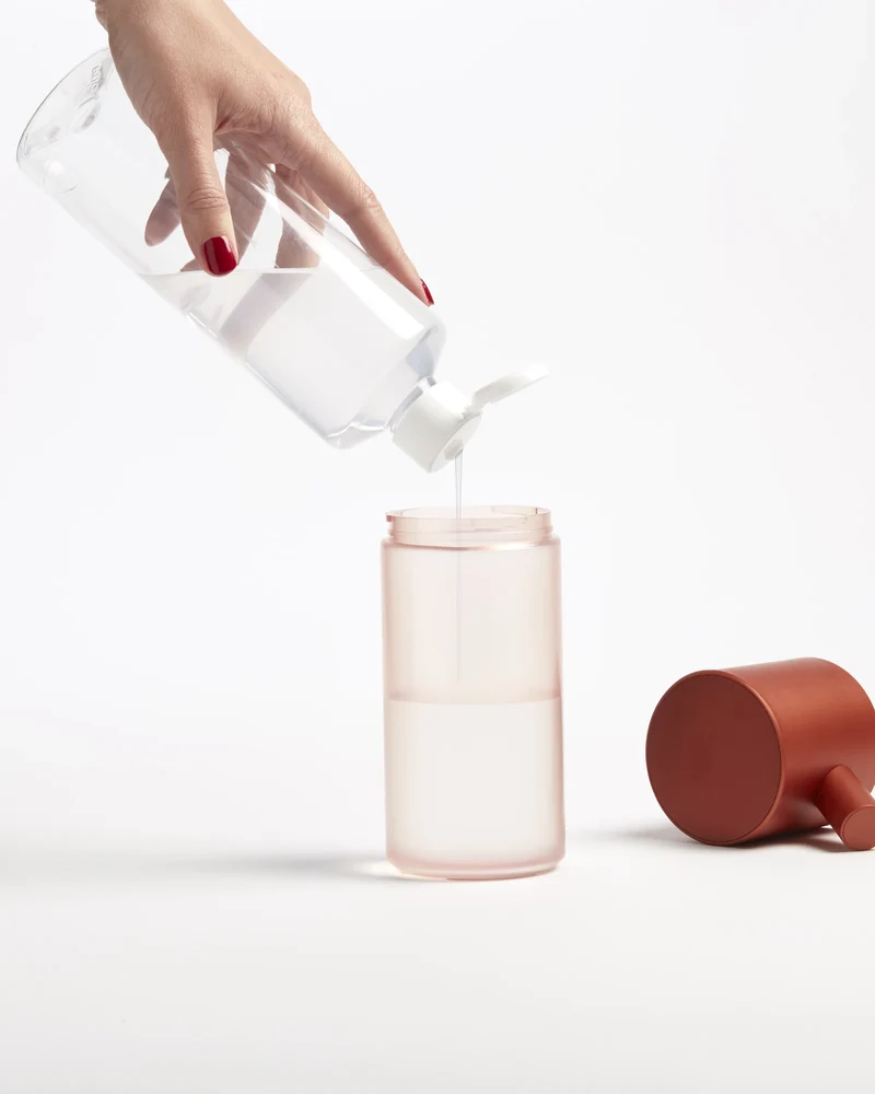 Distributeur automatique aluminium Lexon Horizon à personnaliser