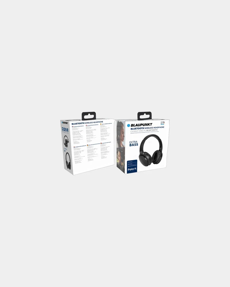 Casque Bluetooth confort Noir Blaupunkt à personnaliser