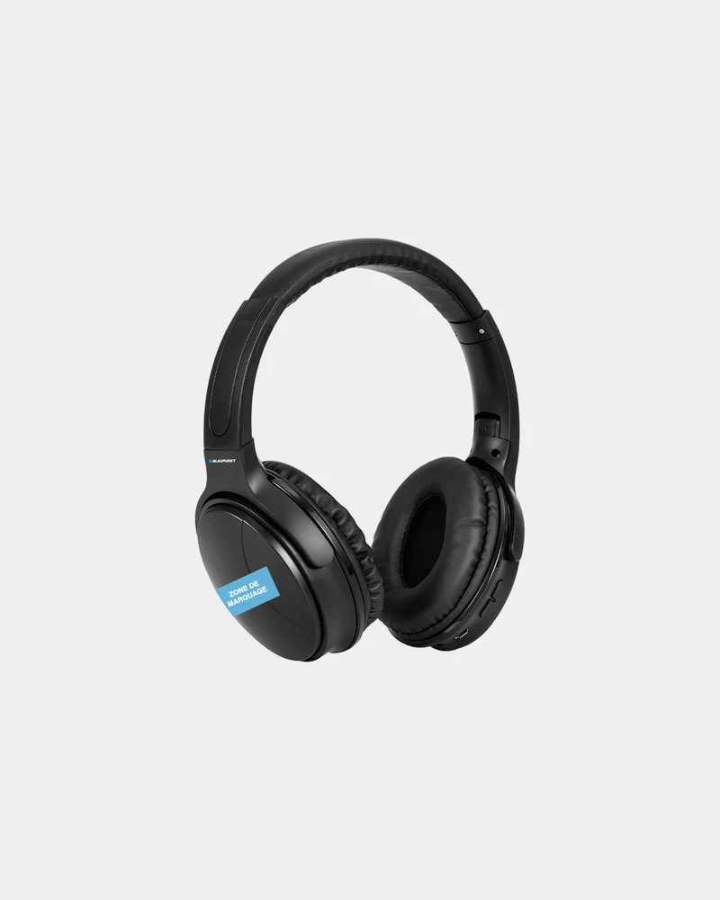 Casque Bluetooth confort Noir Blaupunkt à personnaliser