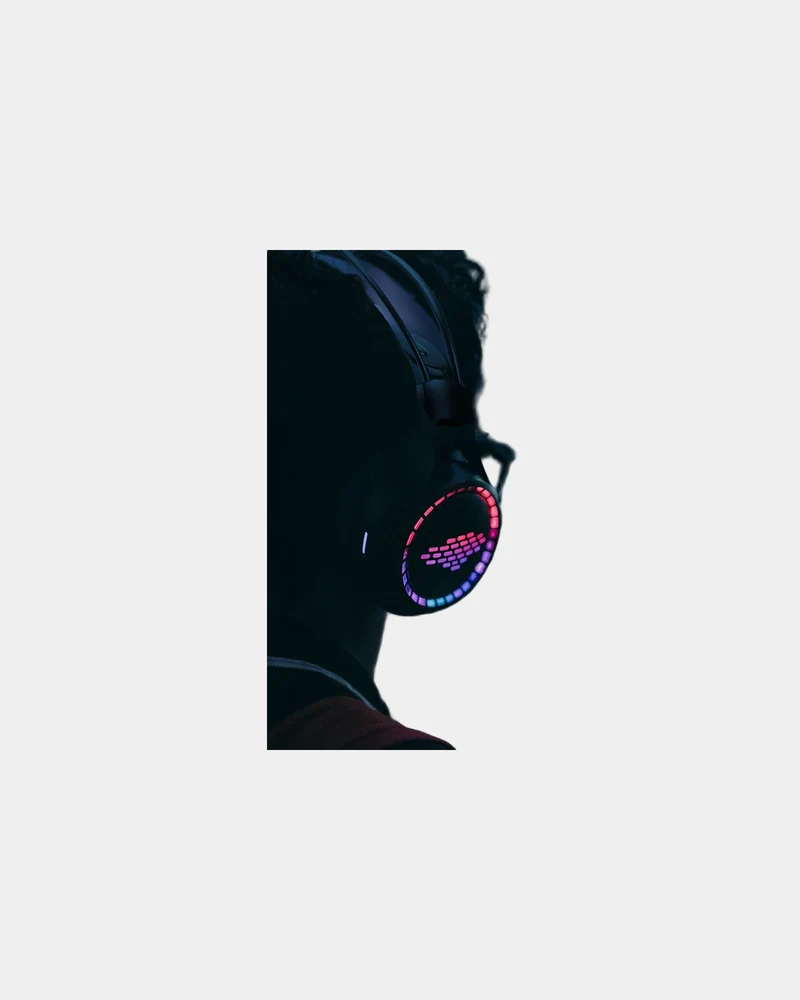 Casque Gaming Filaire Noir Blaupunkt à personnaliser