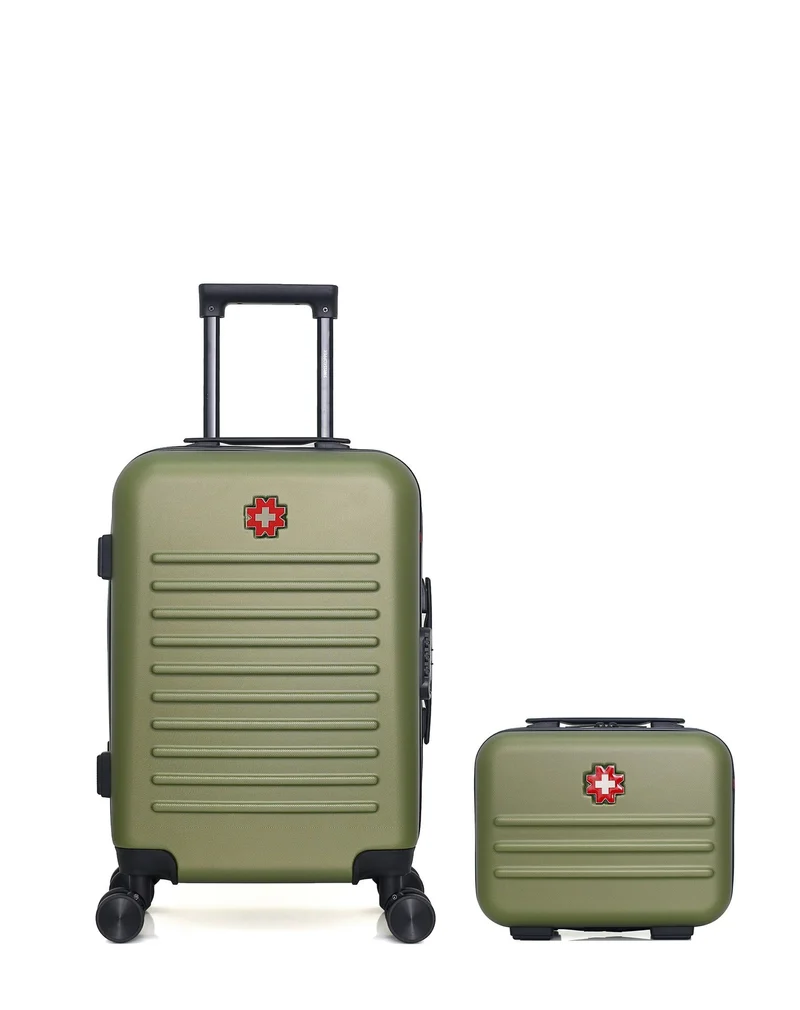 Lot de 2 Valises Rigides Cabine et Vanity WIL