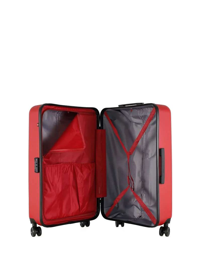 Lot de 3 Valises Rigides Grand Format, Taille Moyenne et Vanity RUTI