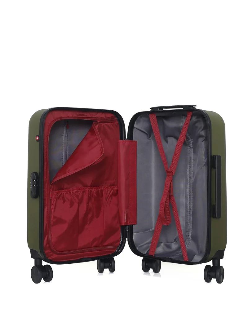 Lot de 2 Valises Rigides Taille Moyenne et Cabine XXS RUTI