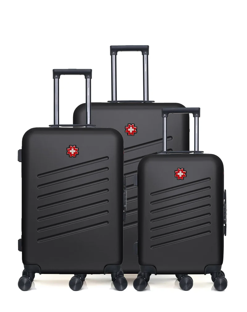 Set de 3 Valise Grand Format, Taille Moyenne et Cabine ZURICH