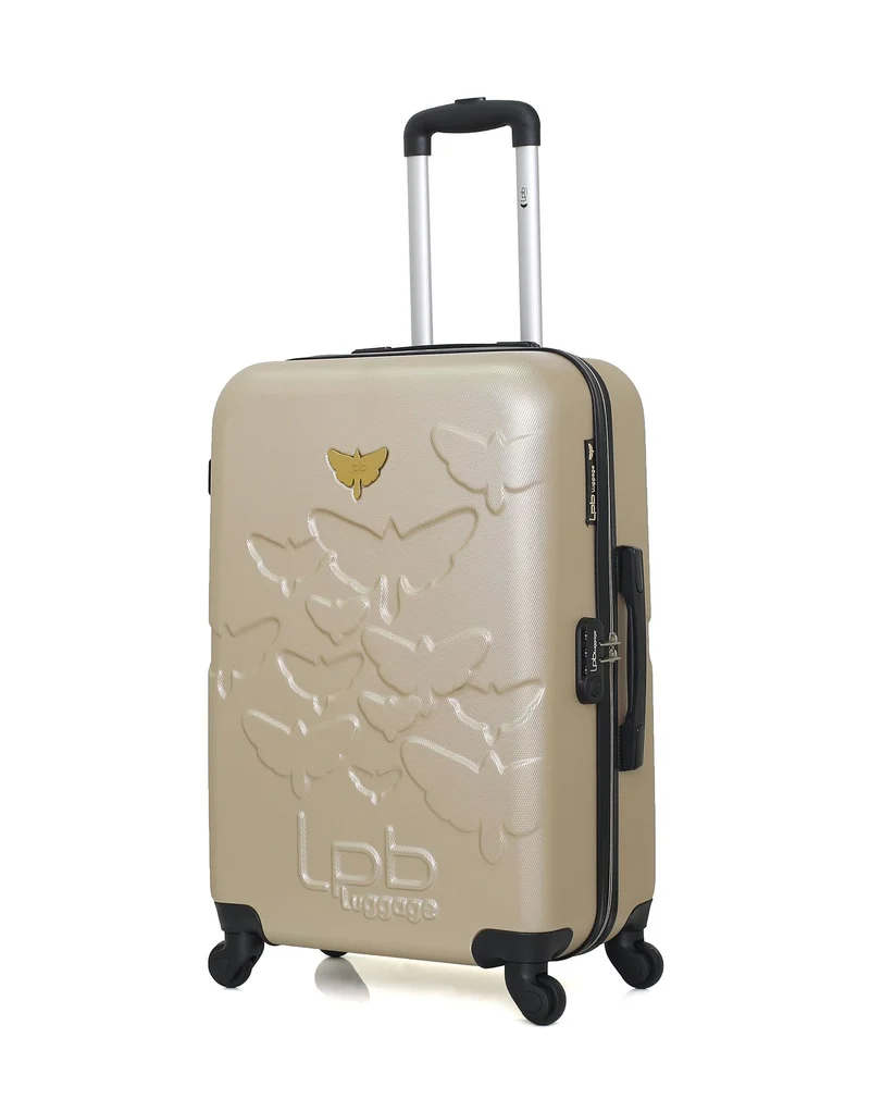 Lot de 2 Valises Rigides Taille Moyenne et Cabine AELYS