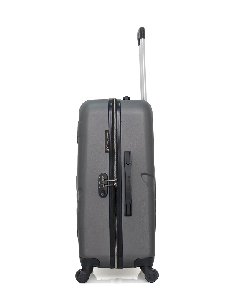Lot de 2 Valises Rigides Taille Moyenne et Cabine AELYS