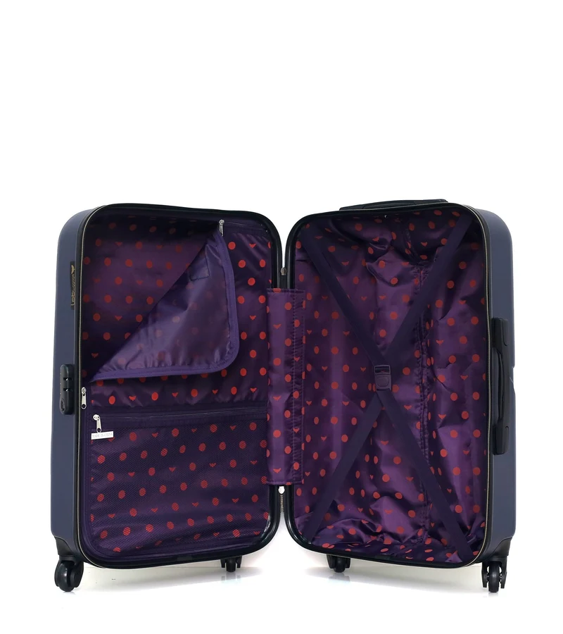 Lot de 2 Valises Rigides Taille Moyenne et Cabine AELYS
