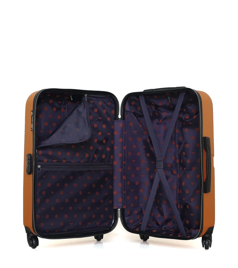 Lot de 2 Valises Rigides Taille Moyenne et Cabine AELYS