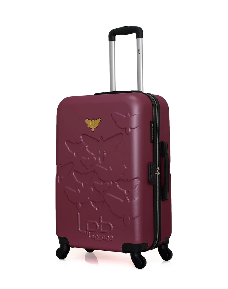 Lot de 2 Valises Rigides Taille Moyenne et Cabine AELYS