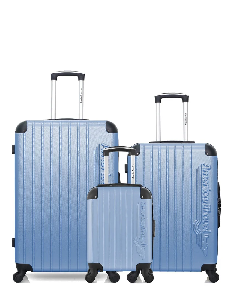 Lot de 3 Valises Rigides Grand Format, Taille Moyenne et Cabine XXS BUDAPEST