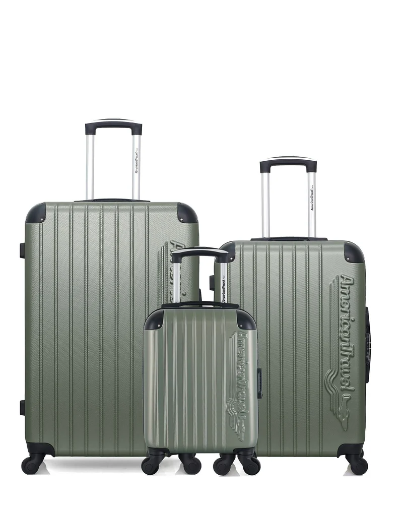 Lot de 3 Valises Rigides Grand Format, Taille Moyenne et Cabine XXS BUDAPEST